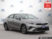New Price! Odometer is 7896 kilometers below market average! Gray 2024 Kia Forte EX Apple CarPlay |... (image 6)