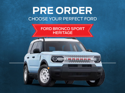 Heated Seats, Adaptive Cruise Control, Lane Keep Assist, Collision Mitigation! The 2026 Ford Bronco...