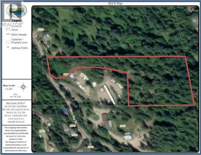 2835 SILVER KING Road Nelson, British Columbia in Land for Sale in Nelson - Image 3