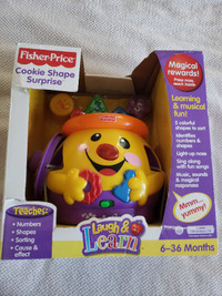 FISHER PRICE cookie shape toy. Brand new in box. Only $20.