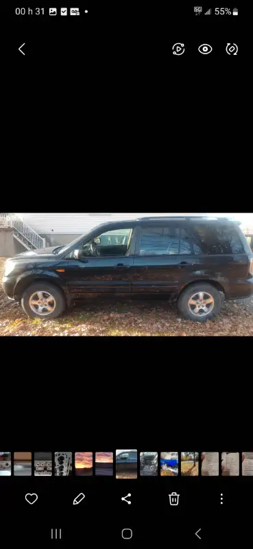 J ai un honda pilot 2006 3.5l automatique 4x4 ,mécanique a1 fonctionne, mais pourri a l,arrière dans...