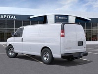 Welcome to Capital GMC! This 2025 GMC Savana Cargo Van in Summit White is equipped with RWD and Gas... (image 3)