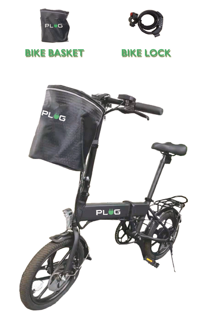 Plug Folding Foldable Electric Bike - SEALED IN BOX, View more