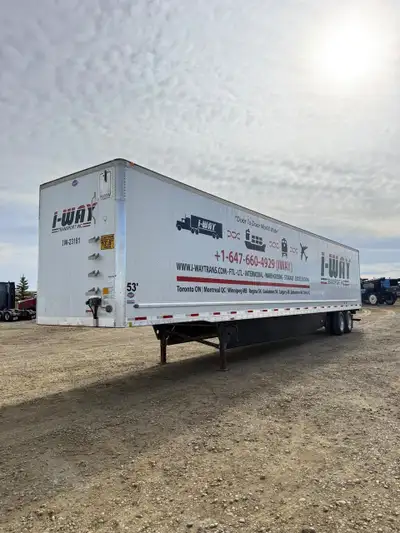 2023 UTILITY 3000R 53 Ft TANDEM VAN TRAILER - Air Ride Suspension, Aluminum Wheels Located in Lacomb...