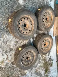 4x roues et pneus hiver malibu 2019 225 60 16 600$