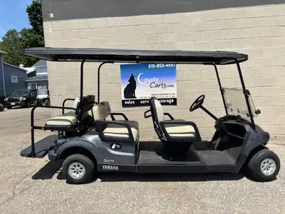 ONLY ONE AVAILABLE!! 2018 Yamaha Drive II Limo ✔Gas engine ✔Stretch kit ✔Light kit front and rear ✔T...
