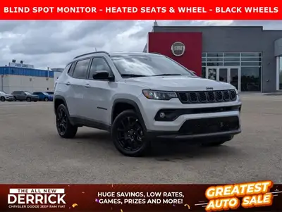 The 2026 Jeep Compass North is a versatile and stylish SUV finished in Silver Zynith Metallic with a...