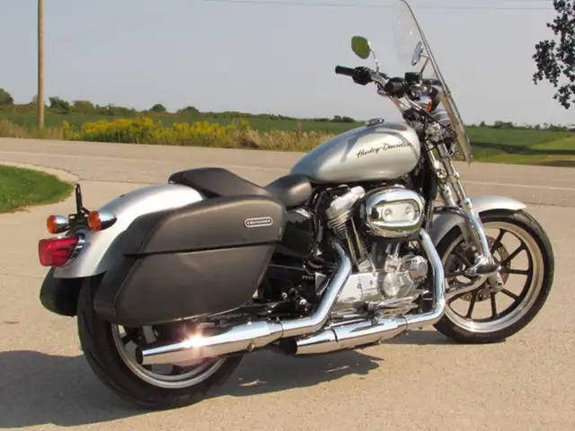 2014 Harley-Davidson XL883L Sportster SuperLow 1 Owner, ONLY 14, in Sport Touring in Leamington - Image 4