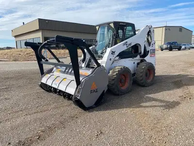 Langner Equipment is the dealer for FAE mulchers and stone crushers. BL1 SKID STEER - $29,400.00 - I...