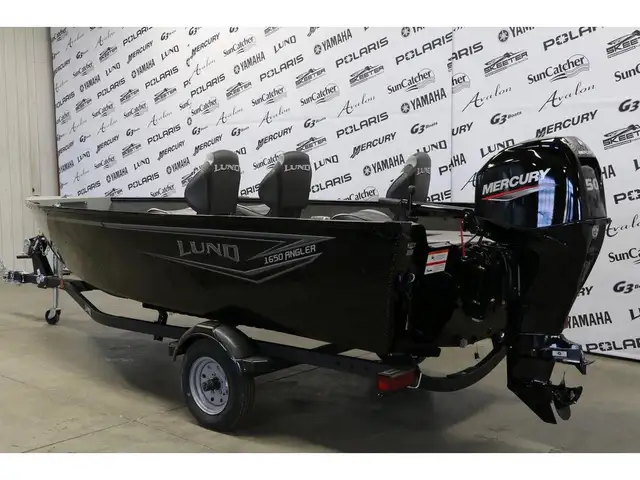 2024 Lund 1650 ANGLER TILLER + MERCURY 50 HP & remorque in Powerboats & Motorboats in Laurentides - Image 4