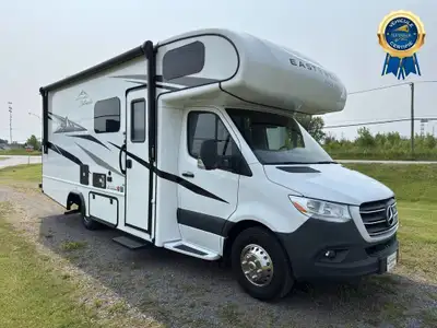 Superbe motorisé classe C 2024 East to West Entrada 24FM avec moteur Mercedes 3.0 litres 188HP, 1 ex...