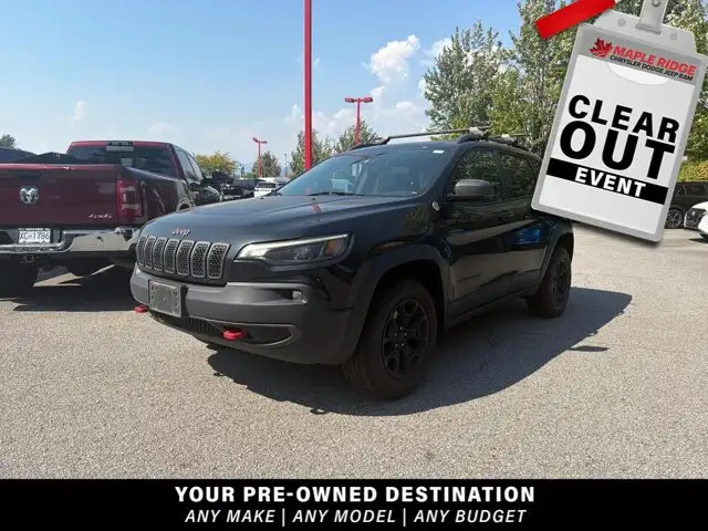 2021 Jeep Cherokee Trailhawk | 4X4 | PANO ROOF | NAVI | LEATHER