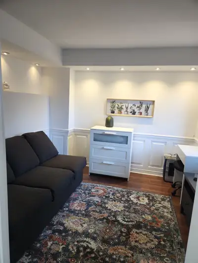 Walkout basement apartment for rent in Ajax. Salem Rd and Bayly. 2 mins walking distance from the bu...