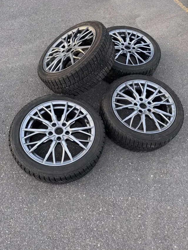 215/45/17 Acura ILX Honda Civic bridgestone winter tires 5x114.3 in Tires & Rims in City of Toronto - Image 6