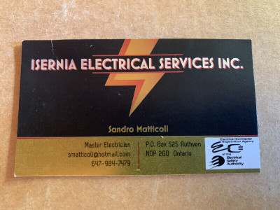 Electrical Service Contractor 