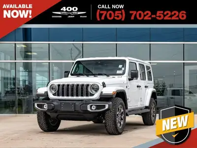 Welcome to 400 Chrysler Dodge Jeep Ram. The 2025 Jeep Wrangler is a brand new, iconic 4x4 SUV built...