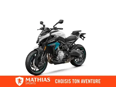 Concessionnaire des véhicules neufs et d'occasion. Sportive CF MOTO 675NK 2026 Découvrez la toute no...