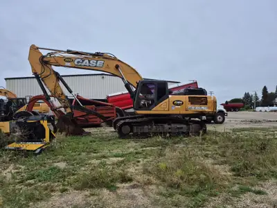 2015 Case CX350C STD Excavator Long Chassis Standard Boom 10' 8" Standard Arm Single Acting Auxiliar...
