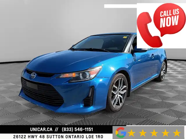 2016 Scion tC Manual FWD Sunroof Bluetooth Cruise