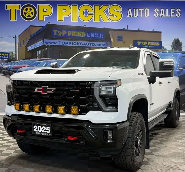 2025 Chevrolet Silverado 2500 ZR2, One Owner, Accident Free....G