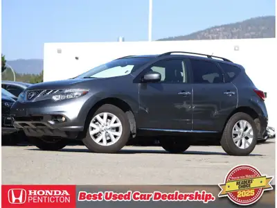 2014 NISSAN MURANO SL - ONE OWNER - BACKUP CAMERA - HEATED FRONT SEATS AND STEERING WHEEL - DUAL-CLI...