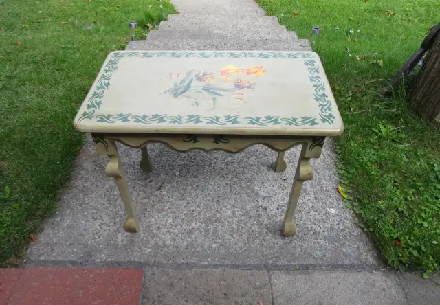 Occasional Table, Painted Furniture, Side Table Sunroom, Outdoor63234779230721124