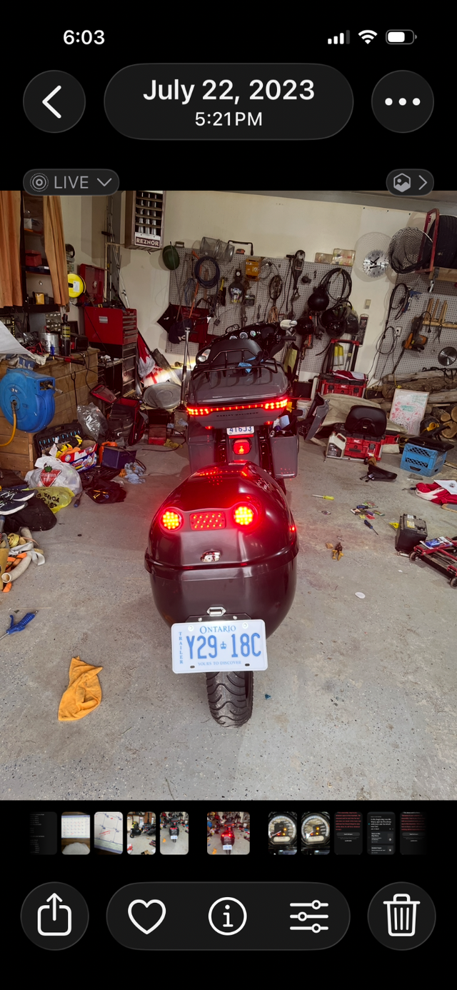 Motorcycle trailer third wheel for sale used for one trip in Other in Thunder Bay - Image 2