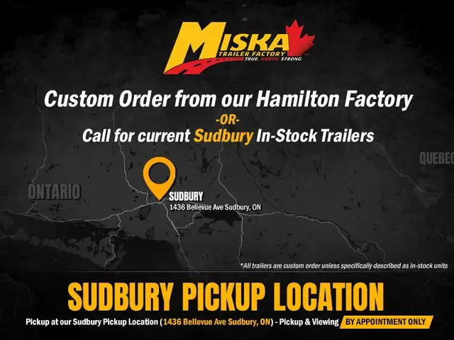 2026 Miska 10 Ton Tri-axle Float Trailer in Cargo & Utility Trailers in Sudbury - Image 3