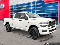 Odometer is 6907 kilometers below market average! Bright White Clearcoat 2025 Ram 2500 Big Horn 4WD... (image 7)