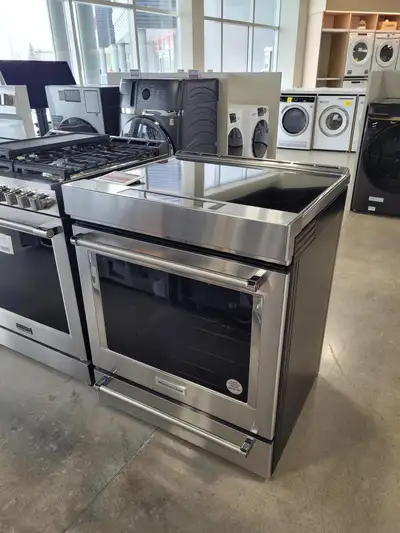 6.4 CUFT SLIDE-IN INDUCTION RANGE - FLOOR MODEL KSIS730PSS, View more