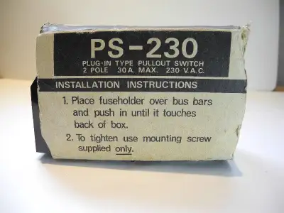 CEB FUSEBLOCK 30A MAX PS230 PARALLEL BLADES, View more