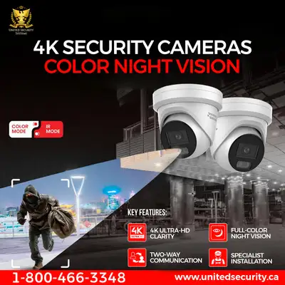 Security Cameras Color Night Vision Cameras, View more