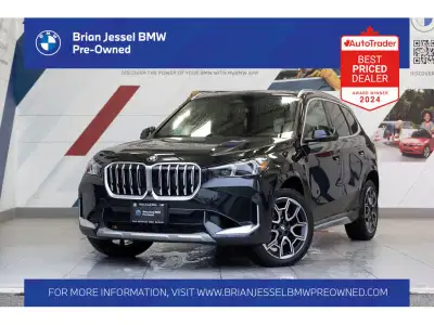 2025 BMW X1 xDrive28i 2.0L 4-Cylinder DOHC 16V TwinPower Turbo AWD 7-Speed Automatic EXTERIOR - BLAC...