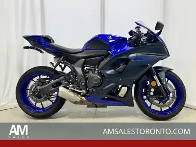 2023 Yamaha R7 with ONLY 2,700 KM, 689cc parallel-twin engine, lightweight, responsive and nimble, l...