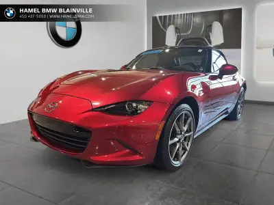 2023 Mazda MX-5 GT BM à vendreServant la rive nord depuis 15 ans, Hamel BMW est un fier membre du Gr...