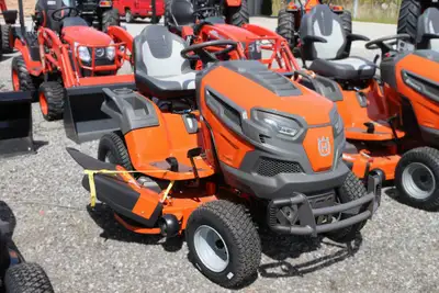 Zero Down financing available! HUSQVARNA TS 248XD Riding Lawn Mower Engine: Kawasaki FR Series V-Twi...