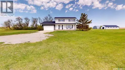 Welcome to Herauf Acreage! Escape to peaceful prairie living with this beautifully maintained 20-acr...