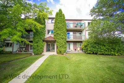 Just off Portage Ave. and St. Charles - featuring 1BR and 2BR suites with balconies, is the quiet pa...
