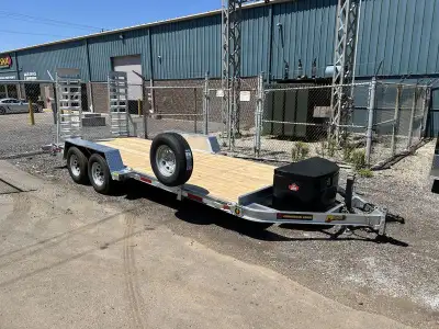 Miska Trailers builds and stocks Galvanized Trailers - Get the ultimate low maintenance finish for o...