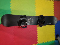 Salomon Snowboard 146 cm with Kemper bindings .