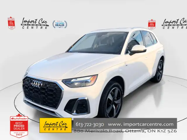 2024 Audi Q5 45 Progressiv LEATHER, PANO. ROOF, NAVI, ADAPTIV...