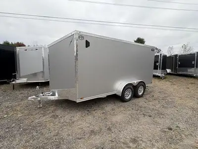 2026 Lightning Trailer 7 x 14' with 6' interior height. . All Aluminum Frame (A-Frame Tube Tongue on...