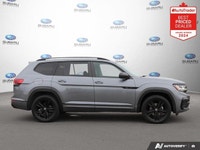 New Price! Gray 2023 Volkswagen Atlas Highline R-line package | Captain chairs | One owner AWD 8-Spe... (image 4)