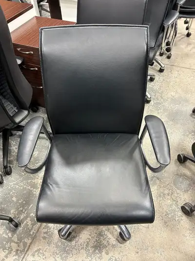 Allseating Zip Chair–High Back Leather Conference Chair!, View more