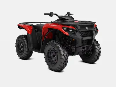 2026 CAN-AM OUTLANDER DPS 500 ATV STOCK #A119555 40 HP ROTAX ACE ENGINE SELECTABLE 2WD/4WD WITH VISC...