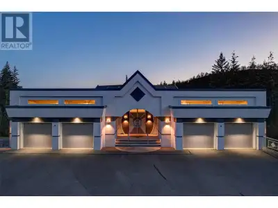 Architectural masterpiece with panoramic views. Boldly modern and unmistakably unique, this custom-b...
