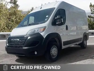 Welcome to Moncton Chrysler Jeep Dodge. Recent Arrival! 2025 Ram ProMaster 2500 High Roof Pentastar...