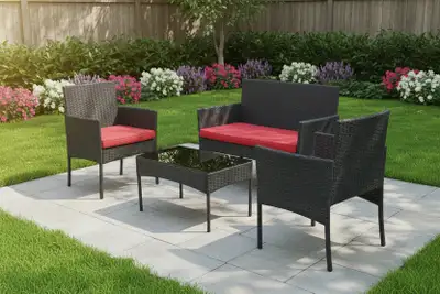 Brand New 4pcs Small Patio Furniture Set Special $199, View more