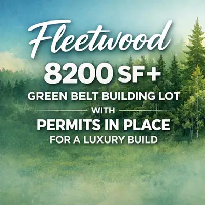 PERMIT READY LUXUARY BUILD ON 8200+ SF GREENBELT LOT. Rare opportunity to build your dream home on a...