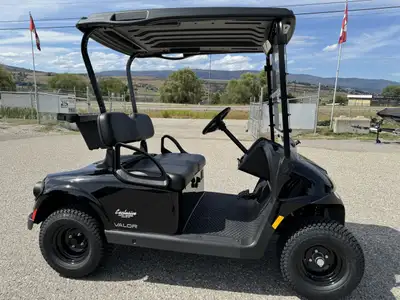 VALOR EX1 Black - Best Golf cart $14,995 -$3,000 [SUPER SUMMER SALE] $11,995 INCLUDES FREIGHT AND PD...